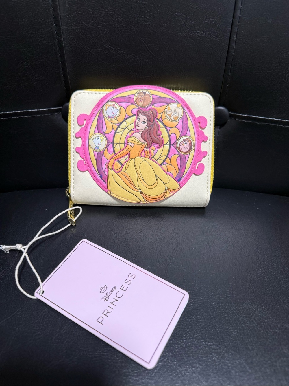 Loungefly Disney Beauty & The Beast Belle Stained Glass Wallet